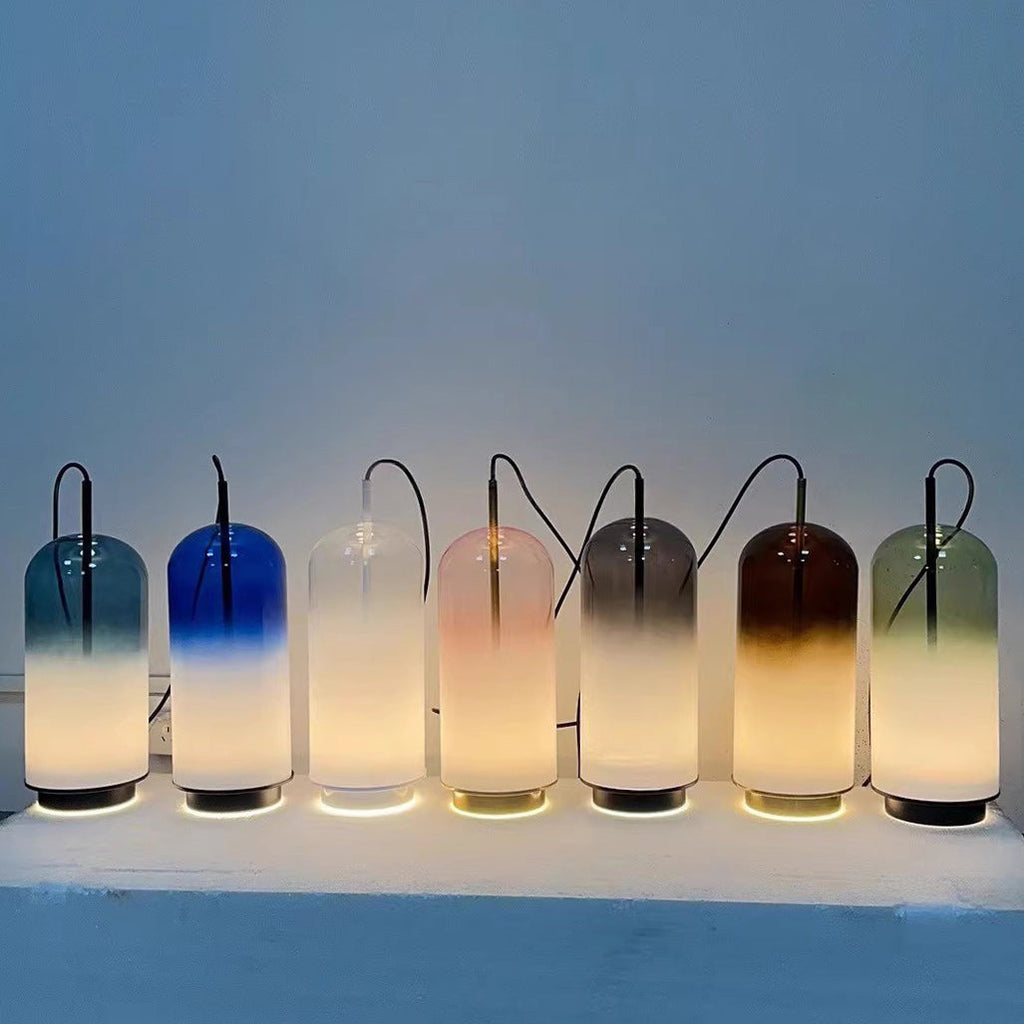 Oria Hand-Blown Gradient Glass Pendant Lamp