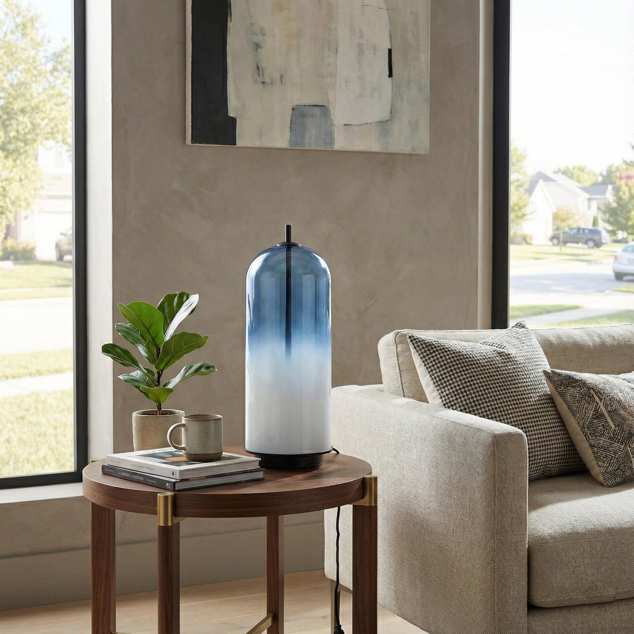 Oria Touchless Gradient Glass Table Lamp