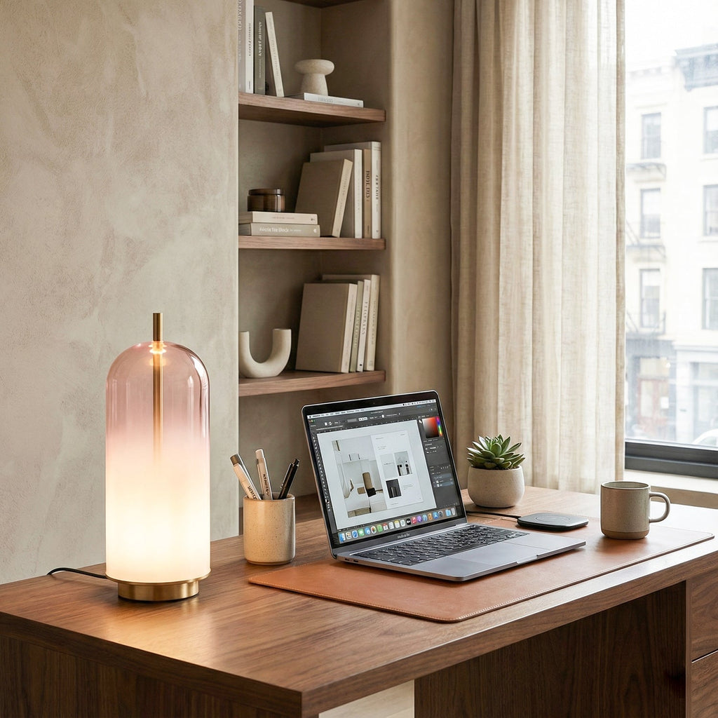 Oria Touchless Gradient Glass Table Lamp