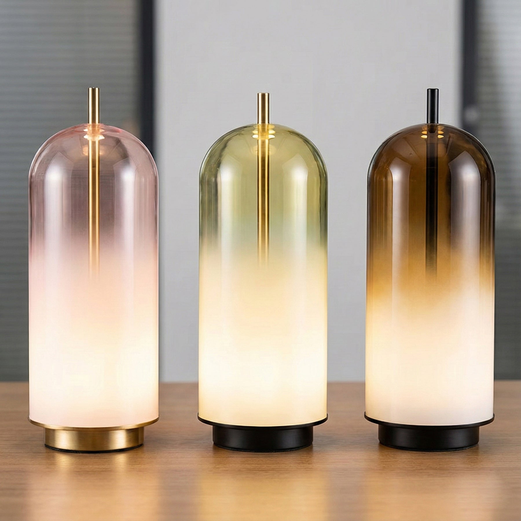 Oria Touchless Gradient Glass Table Lamp