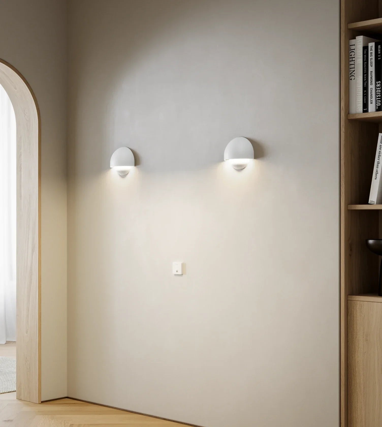 Luna LED Wall Light | Elegant Design, Indoor/Outdoor Use