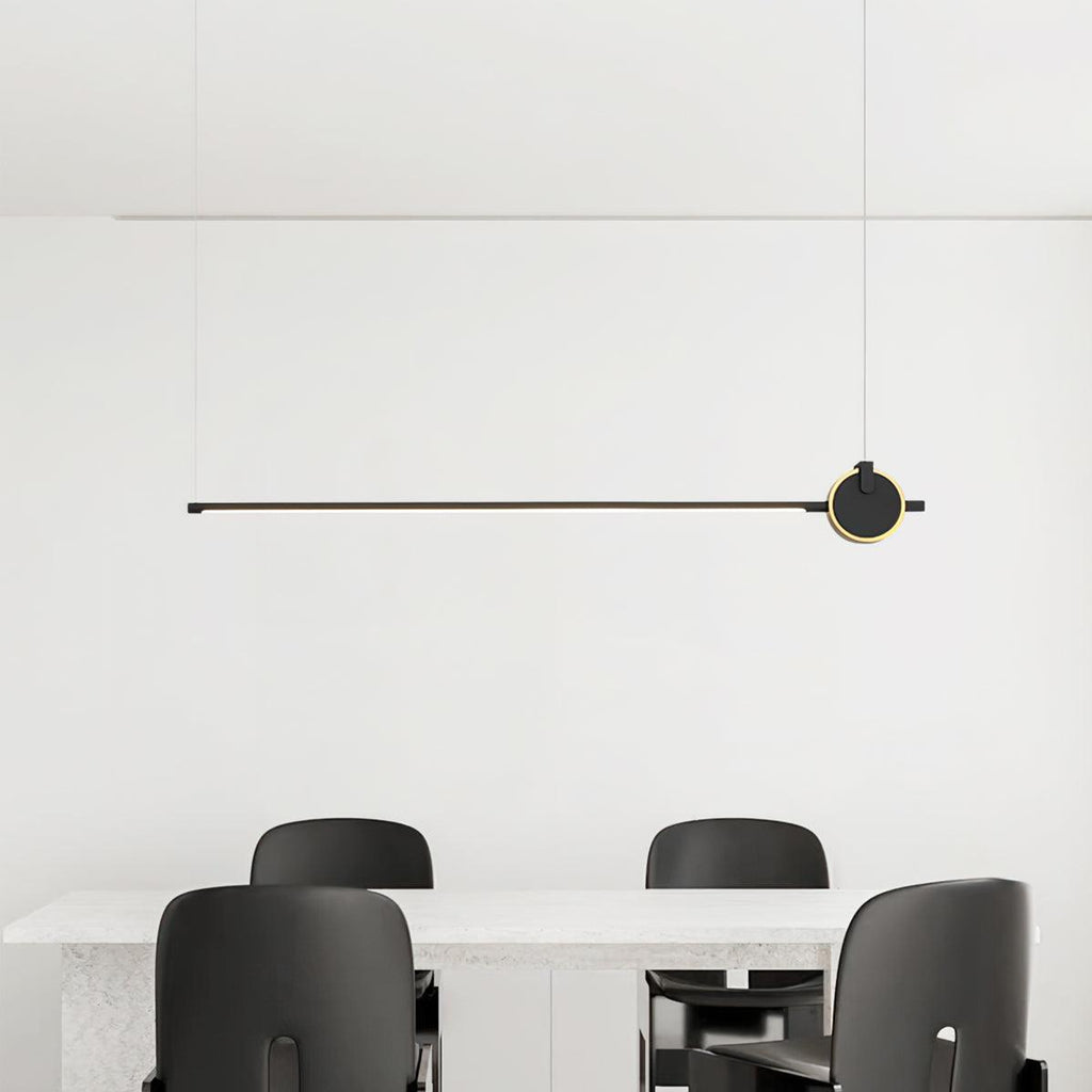 Modern Orion Minimalist Strip Chandelier
