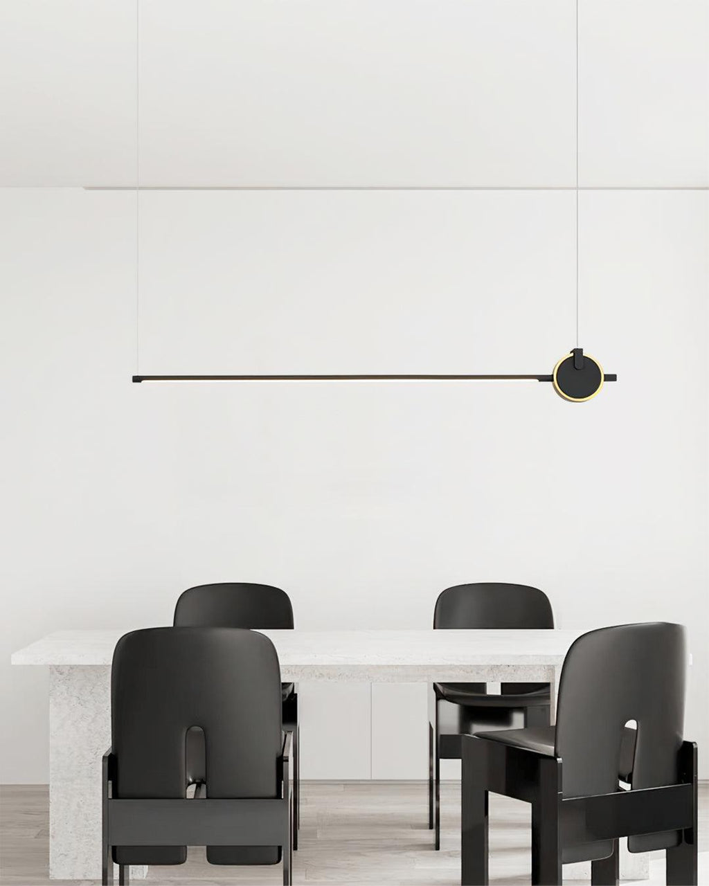 Modern Orion Minimalist Strip Chandelier