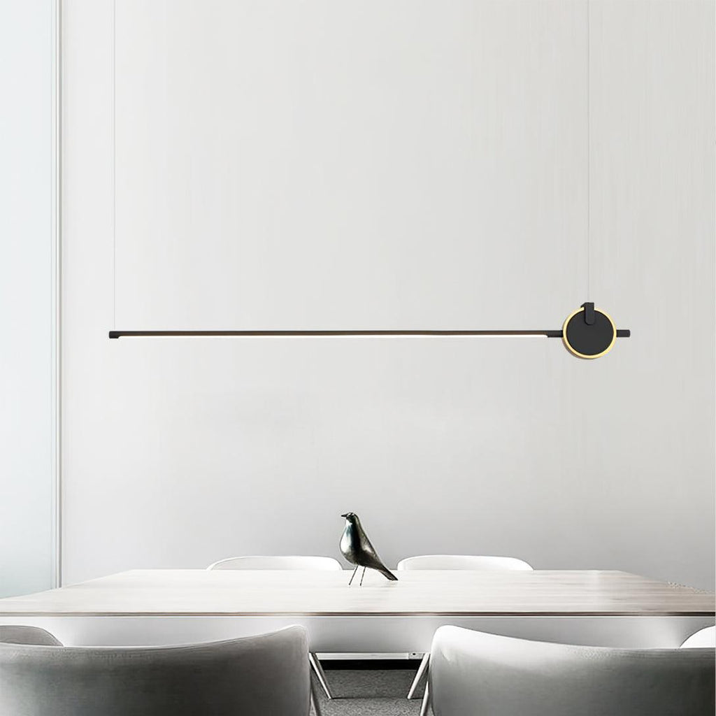 Modern Orion Minimalist Strip Chandelier