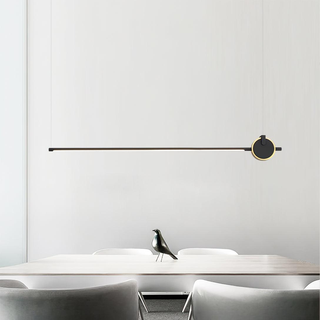 Modern Orion Minimalist Strip Chandelier