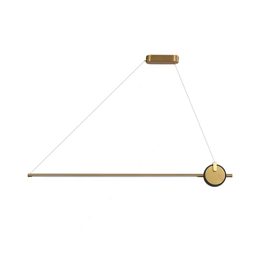 Modern Orion Minimalist Strip Chandelier