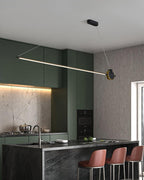 Modern Orion Minimalist Strip Chandelier