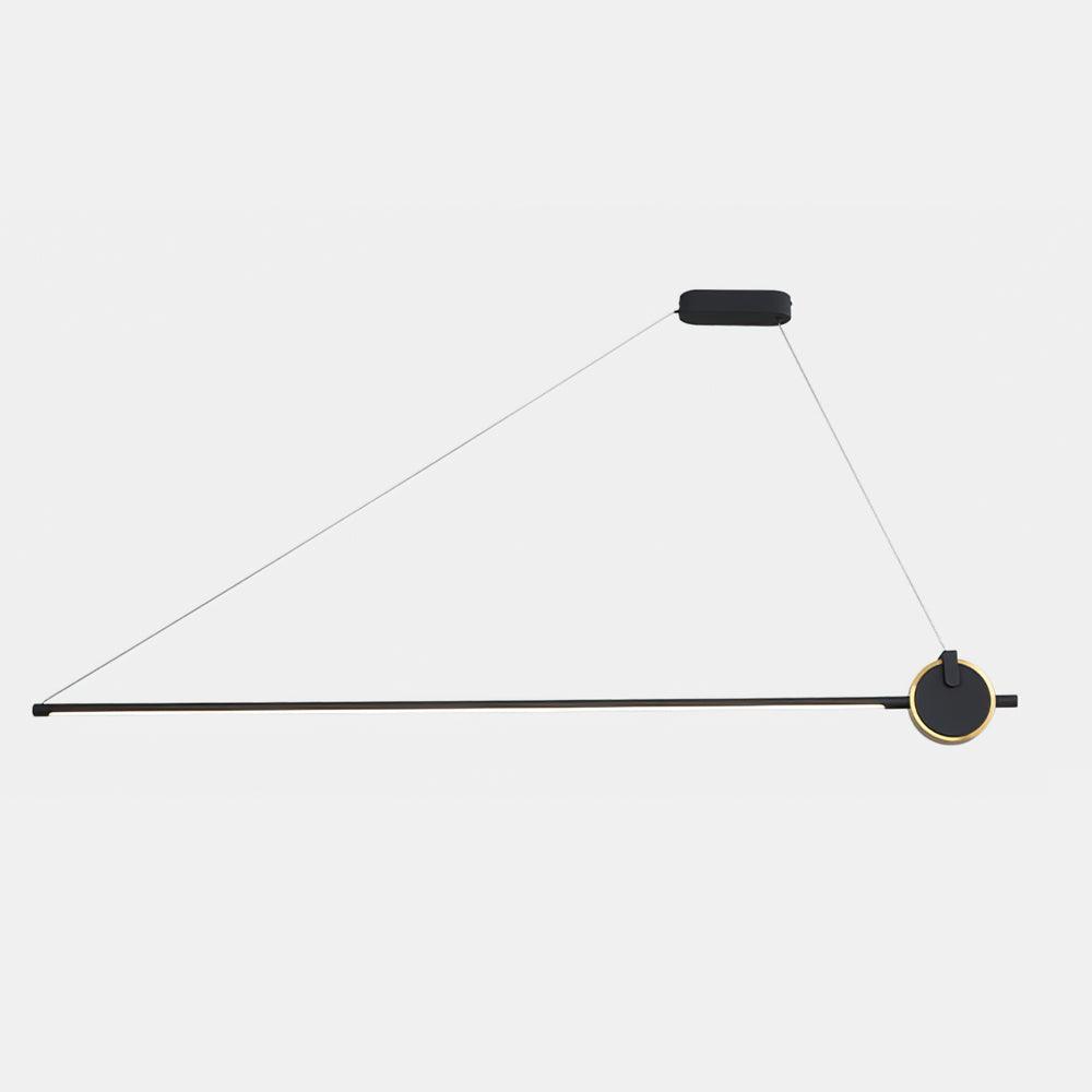 Modern Orion Minimalist Strip Chandelier