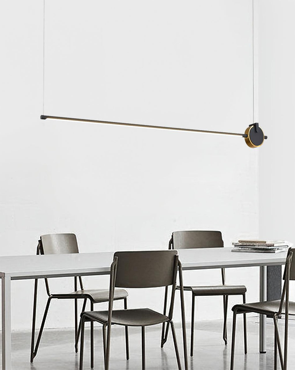 Modern Orion Minimalist Strip Chandelier