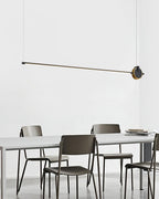 Modern Orion Minimalist Strip Chandelier