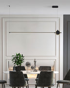 Modern Orion Minimalist Strip Chandelier