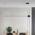 Modern Orion Minimalist Strip Chandelier