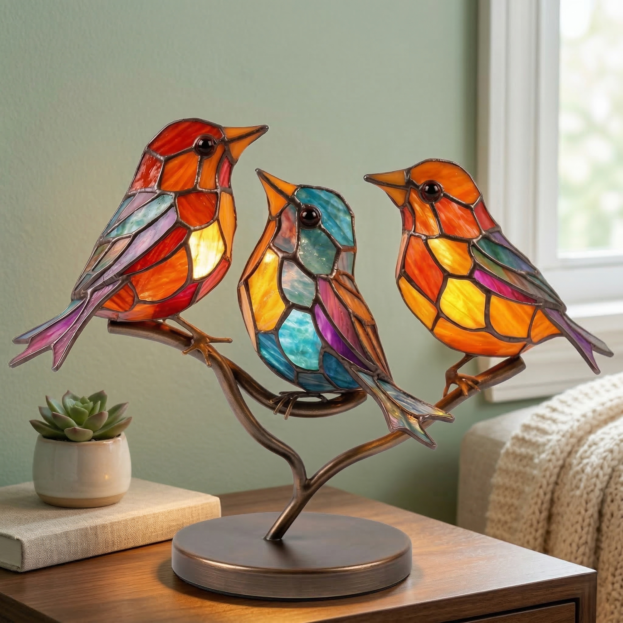 Aviora – Decorative Bird Statue with Artistic Design