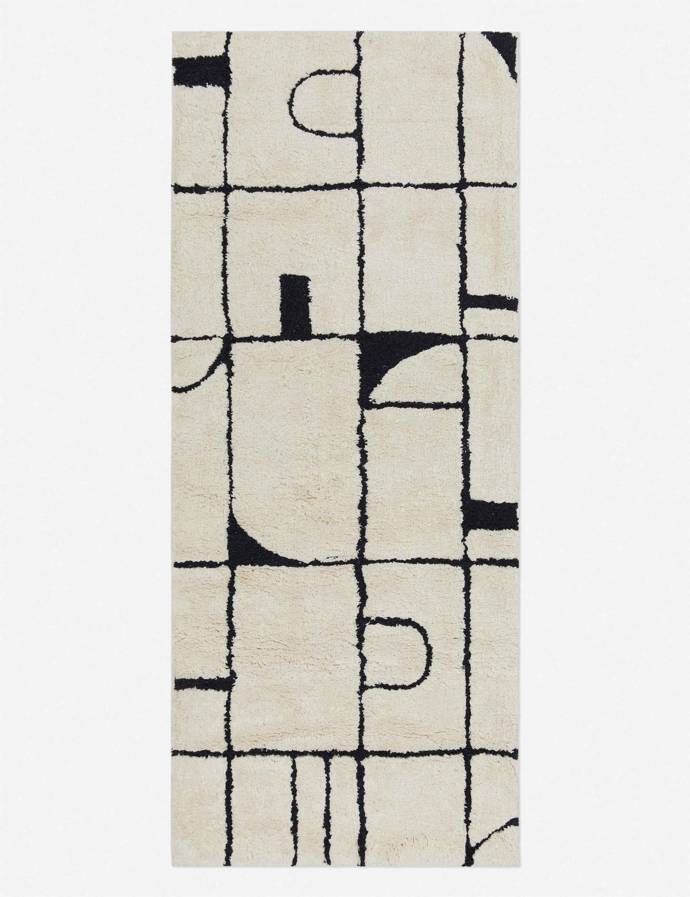 Bela Bath Mat | Plush Cotton, Machine Washable