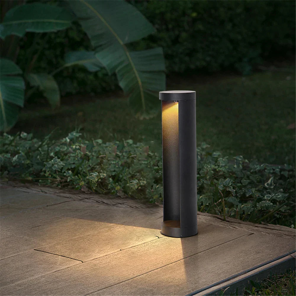 Elowen - Modern Weatherproof LED Outdoor Lamp Black IP65