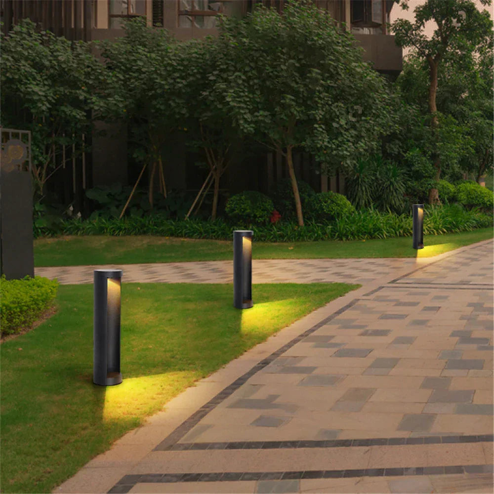 Elowen - Modern Weatherproof LED Outdoor Lamp Black IP65
