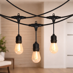 Outdoor LED String Lights - IP65 Waterproof Patio Lights for Decor