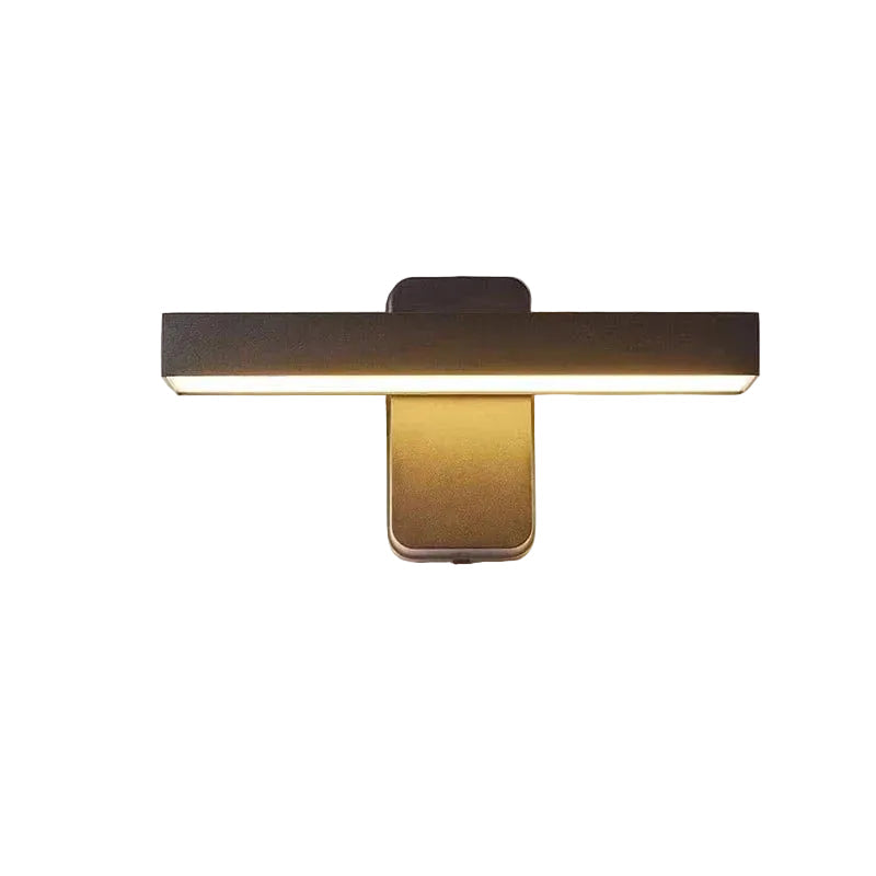 Outdoor Wall Light PIR Motion Sensor IP65 Aluminium Glass Fixture