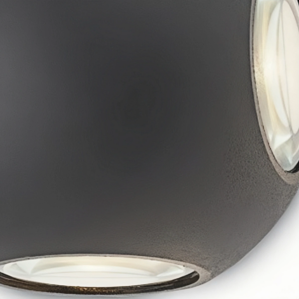 Outdoor Wall Lamp Metal LED Waterproof Exterior Porch and Patio Lighting Fixture