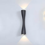 Up Down Wall Lamp Wall Mounted COB LED Aluminum Glass Fixture