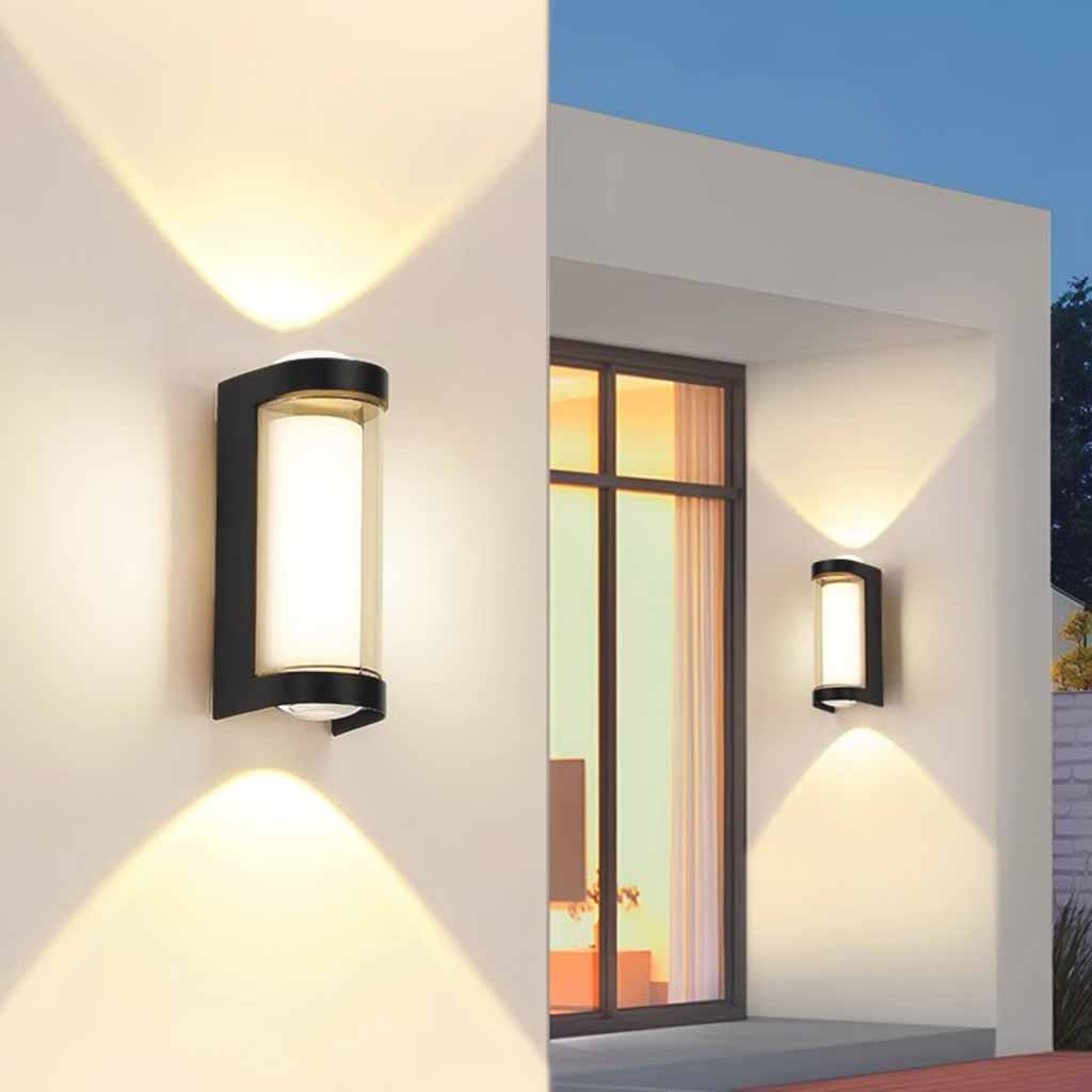 Outdoor Wall Lamp LED IP65 Aluminum Weather Resistant Wall Light