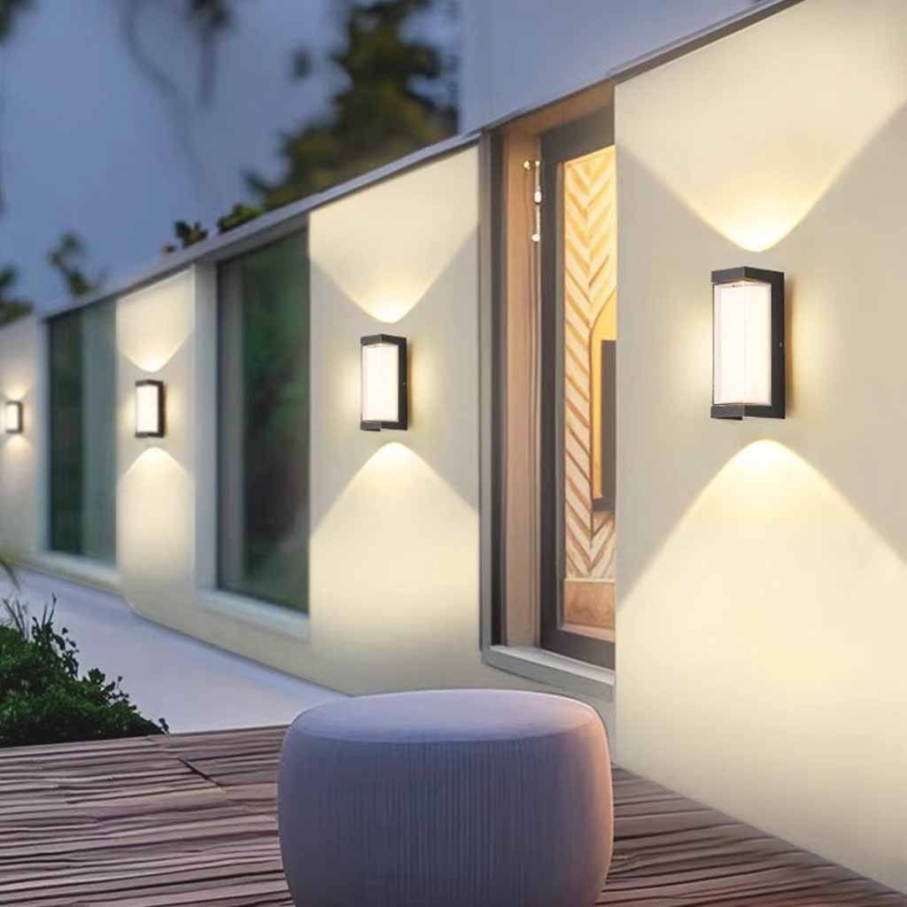 Outdoor Wall Lamp LED IP65 Aluminum Weather Resistant Wall Light