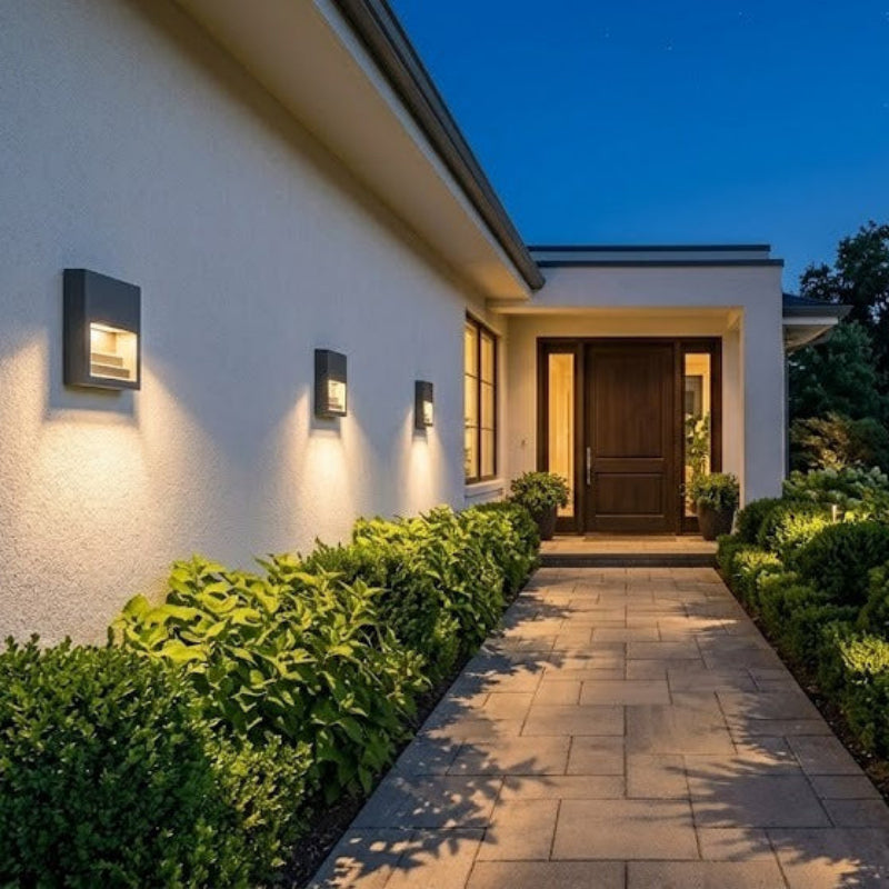 Outdoor Wall Light IP65 Waterproof LED Hardwired Sconce