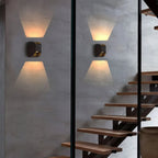 Outdoor Wall Light Metal LED Up Down Sconce for Modern Spaces