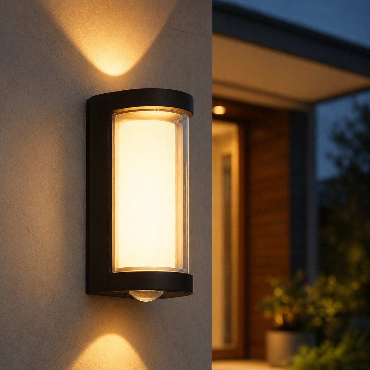 Outdoor Wall Light with Dual-Sided LED Illumination IP65 Weatherproof 12W