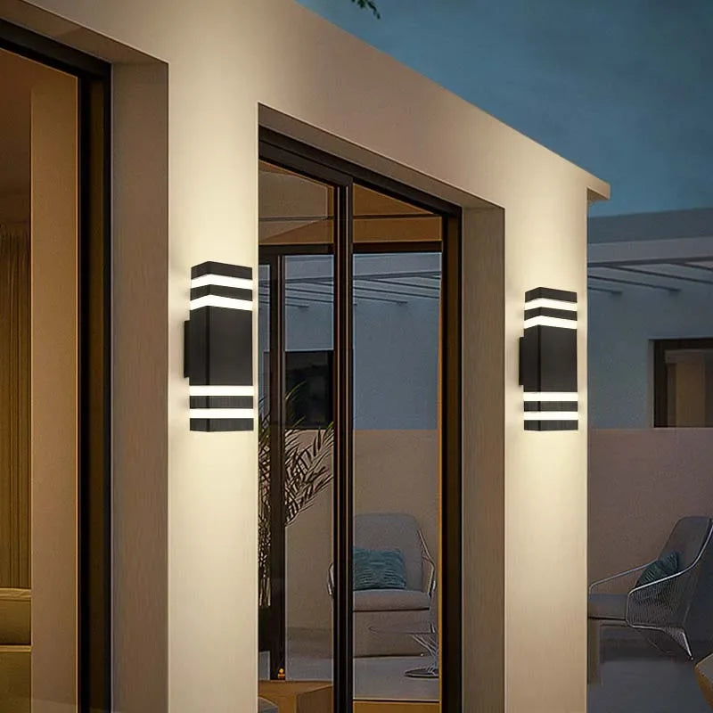 Outdoor Wall Light, IP65 Rated, Up & Down Lighting, Wall Mounted