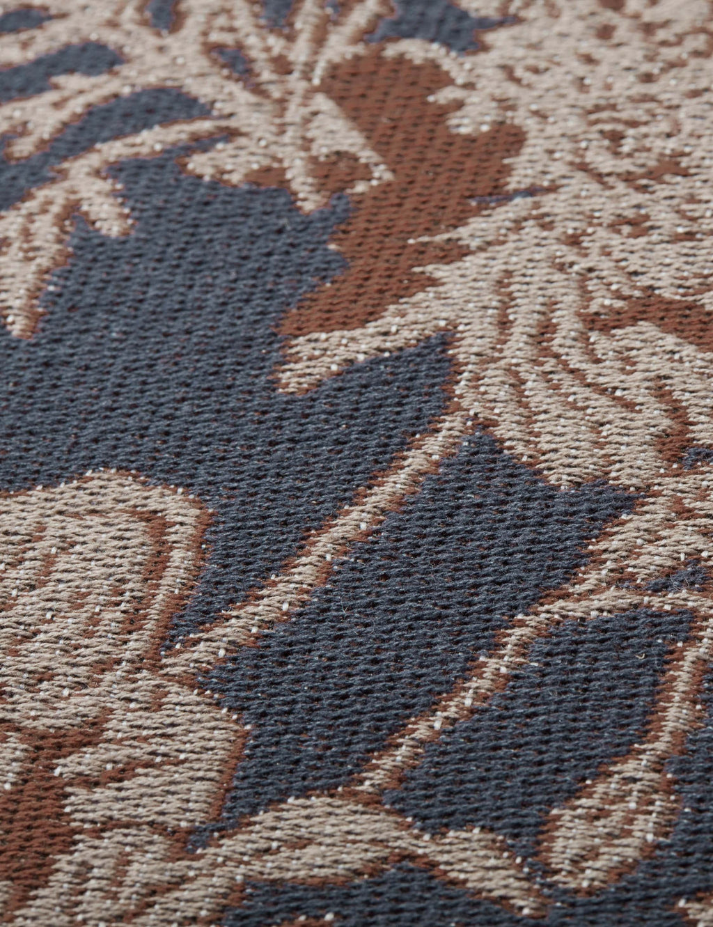 Mira Pillow | Woven Jacquard, Hand-Drawn Florals