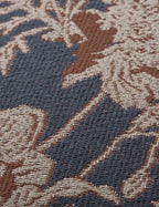 Mira Pillow | Woven Jacquard, Hand-Drawn Florals