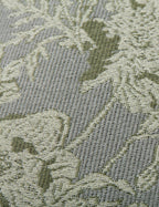Mira Pillow | Woven Jacquard, Hand-Drawn Florals