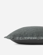 Sable Accent Pillow | Short Fringed Trim, Impeccable Texture