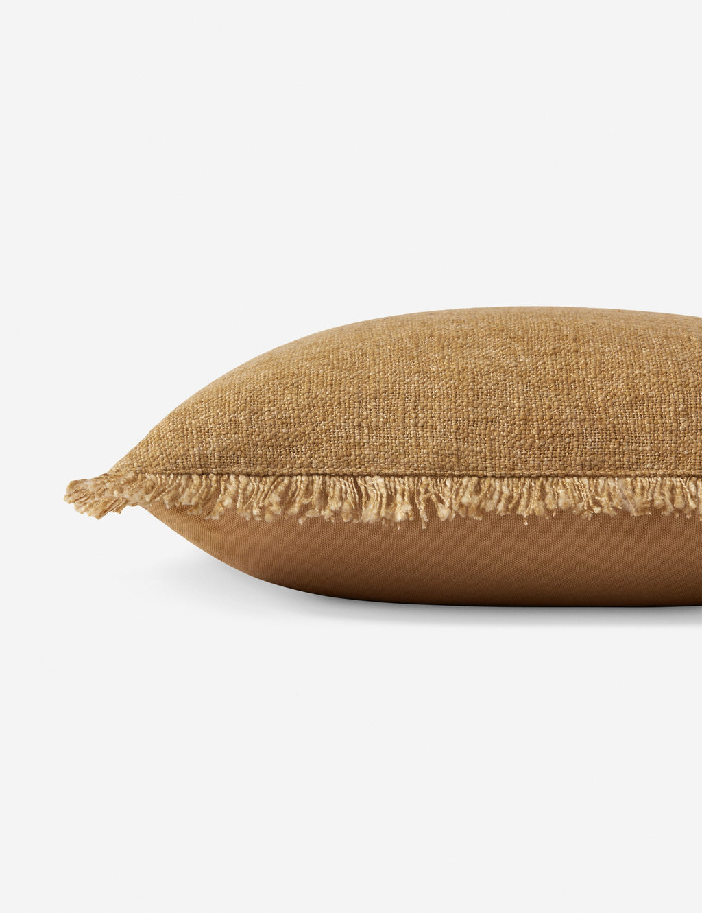 Sable Accent Pillow | Short Fringed Trim, Impeccable Texture