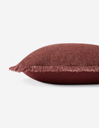 Sable Accent Pillow | Short Fringed Trim, Impeccable Texture