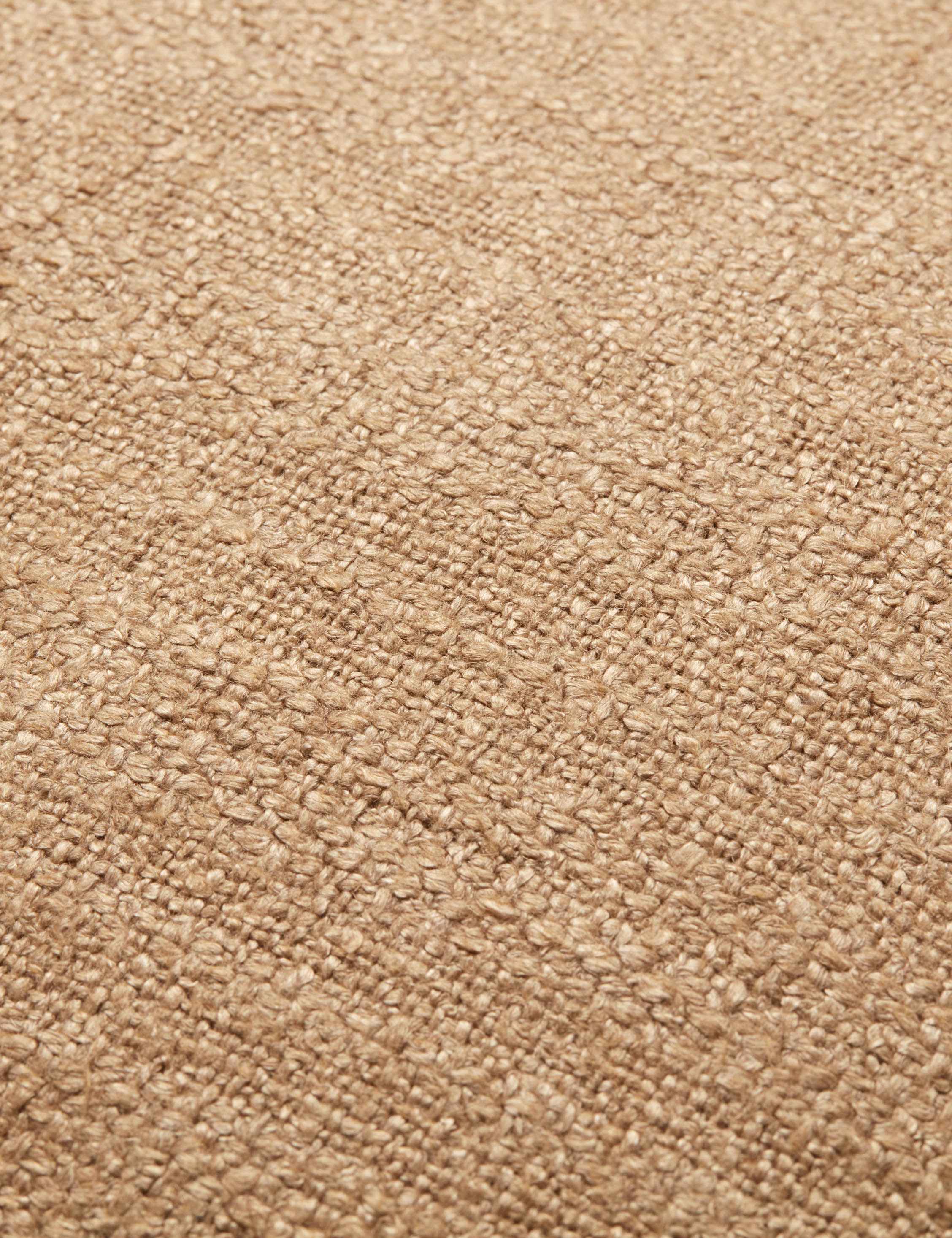 Aveline Throw Pillow | Textured Fabric, Contrasting Trim