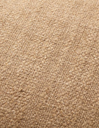 Aveline Throw Pillow | Textured Fabric, Contrasting Trim