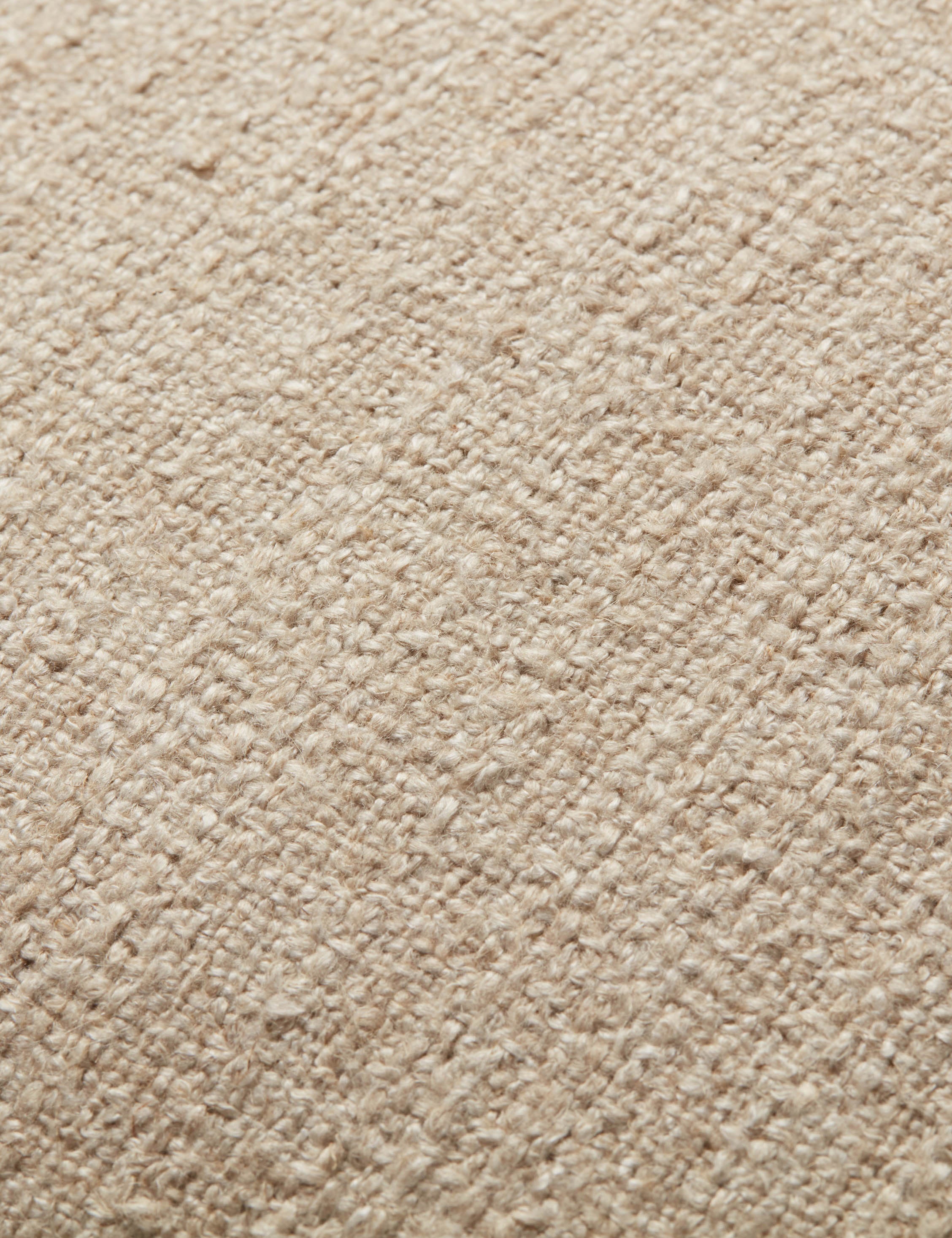 Aveline Throw Pillow | Textured Fabric, Contrasting Trim