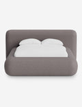 Pendo Rounded Platform Bed | Custom Upholstery, Low-Slung Design