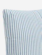 Aveline Indoor/Outdoor Pillow | Classic Pinstripe Design