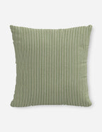 Aveline Indoor/Outdoor Pillow | Classic Pinstripe Design
