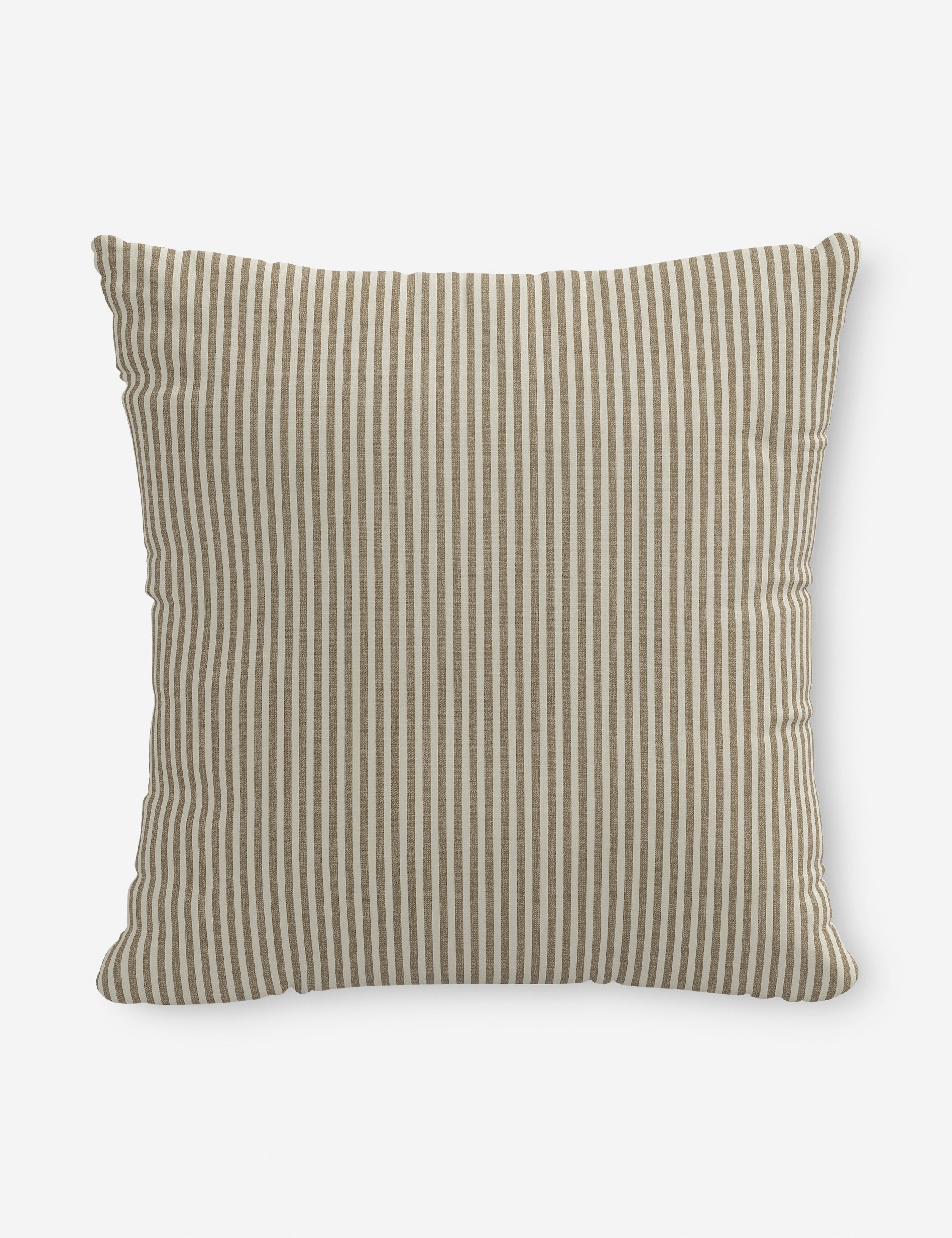 Aveline Indoor/Outdoor Pillow | Classic Pinstripe Design