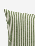 Aveline Indoor/Outdoor Pillow | Classic Pinstripe Design