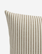 Aveline Indoor/Outdoor Pillow | Classic Pinstripe Design