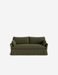 Pavona Pleated Sofa | Transitional Style, Slope-Arm Design