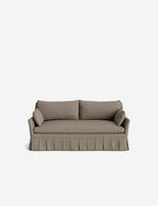 Pavona Pleated Sofa | Transitional Style, Slope-Arm Design