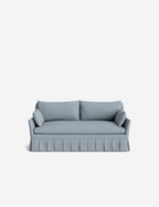 Pavona Pleated Sofa | Transitional Style, Slope-Arm Design