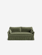 Pavona Pleated Sofa | Transitional Style, Slope-Arm Design
