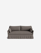 Pavona Pleated Sofa | Transitional Style, Slope-Arm Design